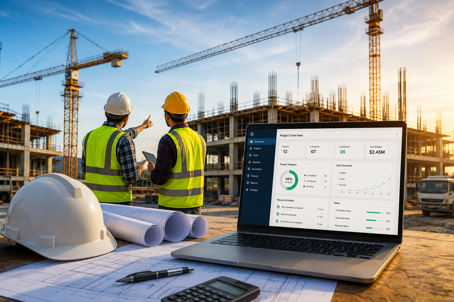 Galaxy Technologies Solutions Construction Management Software